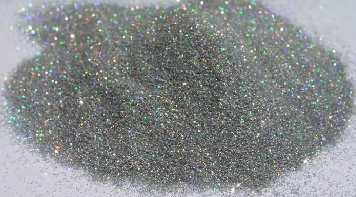 Holografische metallic flakes