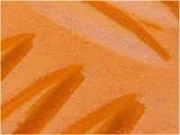 Oranje metallic flake additief
