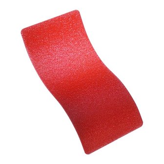 Rood Wrinkle Mat grof structuur poedercoat poeder