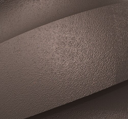 roestbruin  fijnstructuur metallic poedercoating poeder