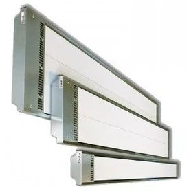 IR hoge temperatuur poedercoating verwarming paneel. 1200 Watt 230V