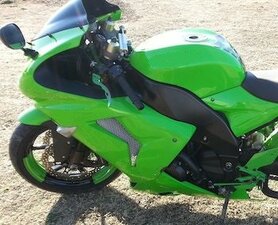 Kawasaki groen glans 