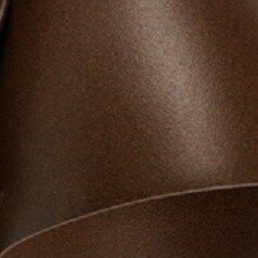 Roestbruin mat metallic fijnstructuur